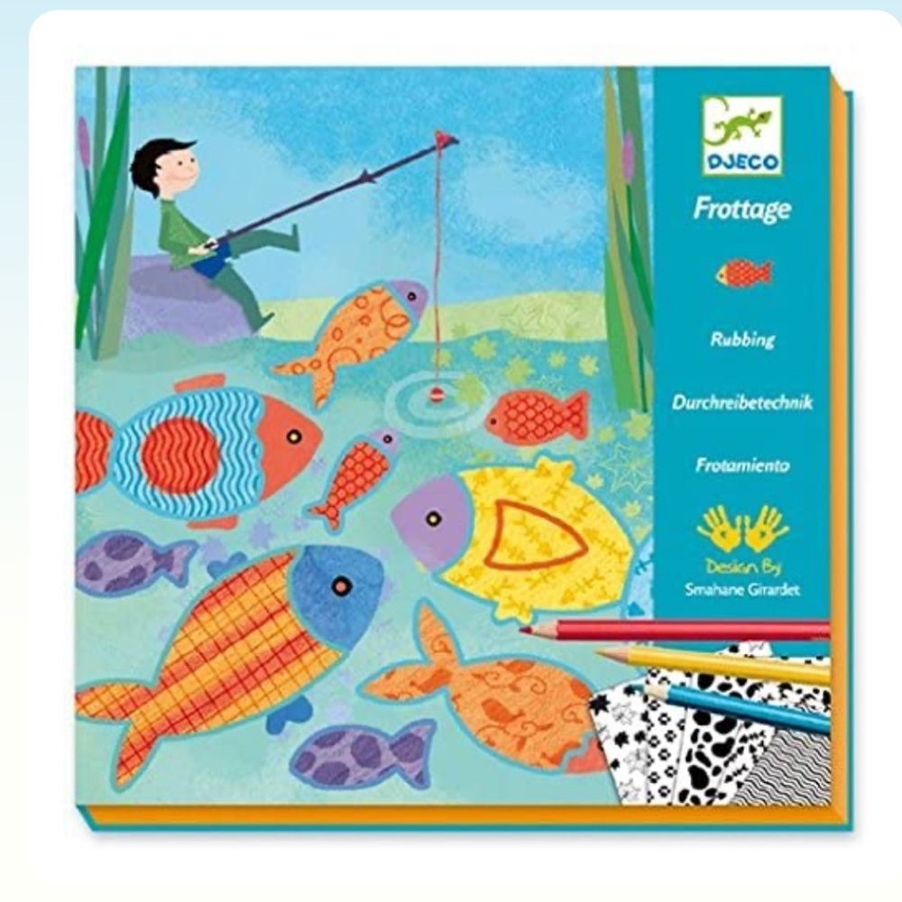 Djeco Rubbing Art A Day In The Countryside